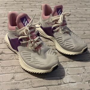 Girls Pink and Purple Athletic Shoes